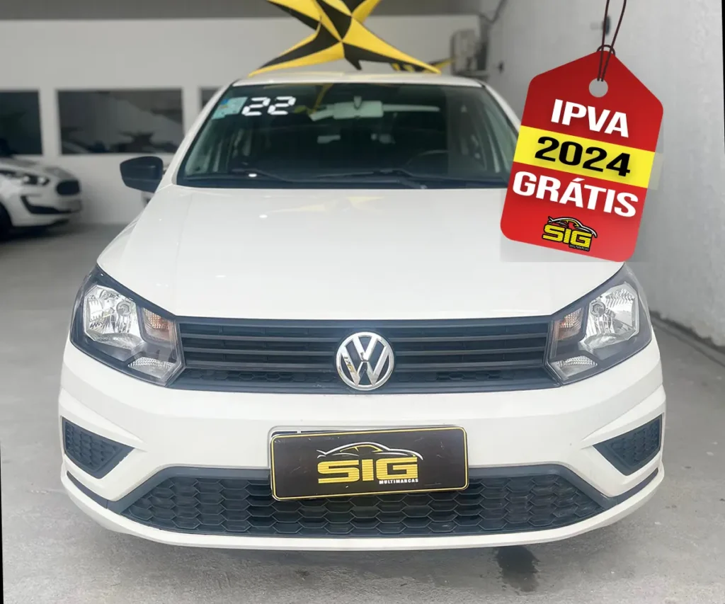 VOLKSWAGEN VOYAGE 1.0 2022 Branco 4 IPVA
