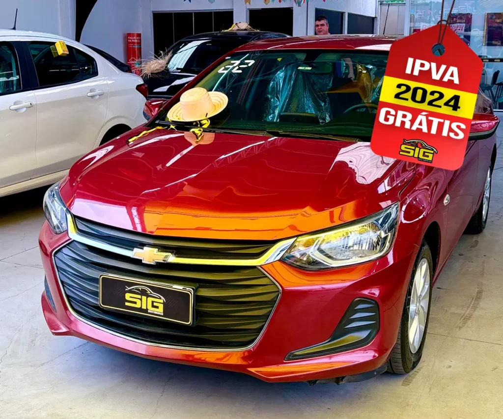 CHEVROLET ONIX 1.0 2022 Vinho IPVA '