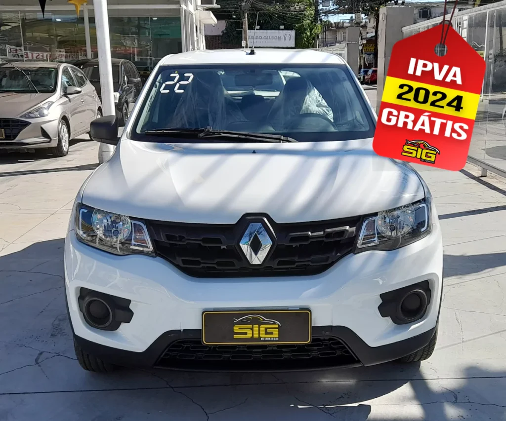 RENAULT KWID ZEN 1.0 2022 Branco IPVA 1